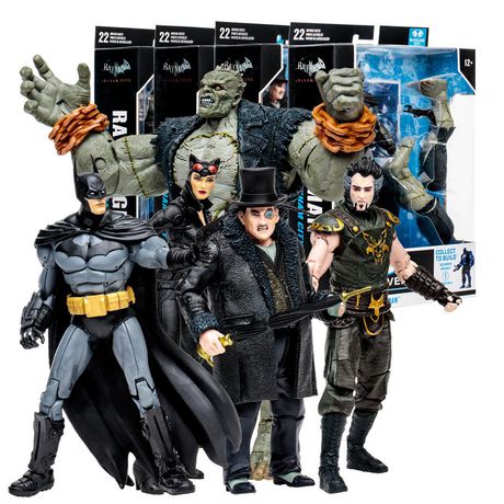 McFarlane Batman: Arkham City Bundle Set (4) w/Solomon Grundy | Walmart ...