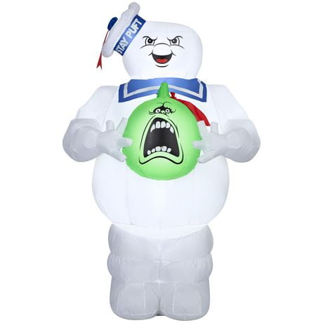 Airblown-Stay Puft w/Pumpkin-SM-Ghostbusters (WMCA), Airblown-Stay Puft w/Pumpkin-S