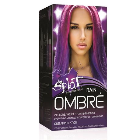 Splat Ombré Rain Colour & Bleach Kit, One Application