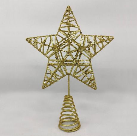 Holiday time Metal Tree Topper | Walmart Canada