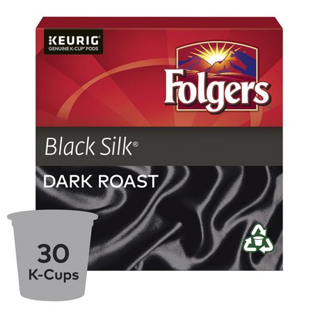 Folgers Black Silk K-Cup Coffee Pods 30 Count | Walmart Canada
