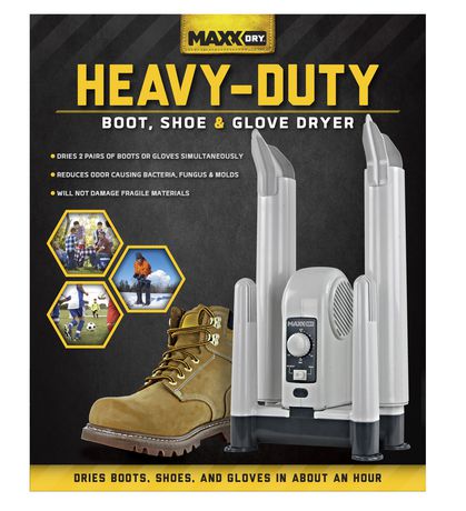 MaxxDry Heavy-Duty Boot, Shoe And Glove 