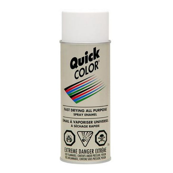 Rust-Oleum Specialty Quick Color Flat White Enamel Spray, 283 g