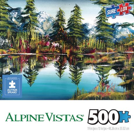 Sure-Lox Alpine Vistas Mountain Lake Puzzle | Walmart Canada