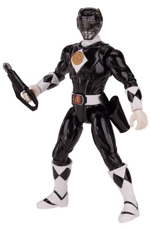 Power Rangers Mighty Morphin Legacy Black Ranger Movie Edition Figure ...