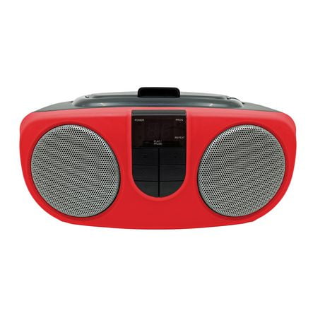 Proscan Portable CD Player/Boombox with AM/FM Radio