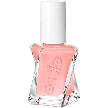 essie gel couture, 2-step longwear nail polish, 8-free vegan formula,  inside scoop, pink, 13.5ml, longwear gel nail polish 