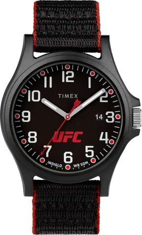 Timex UFC Brawler 43mm Silicone Strap Watch