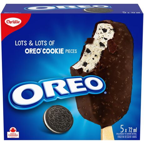 CHRISTIE® OREO® Frozen Dessert Bars 5-Pack | Walmart Canada