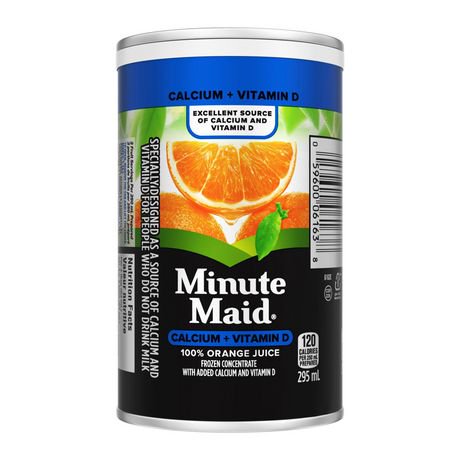 Minute Maid Calcium And Vitamin D Original Orange Juice ...