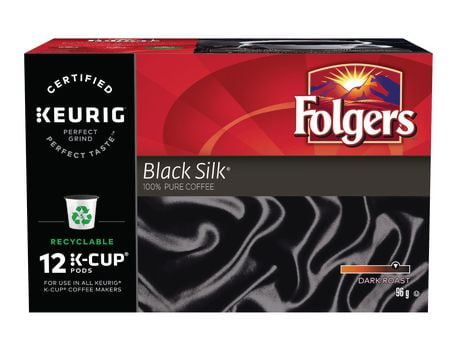 Folgers Black Silk K-Cup Coffee Pods 12 Count | Walmart Canada