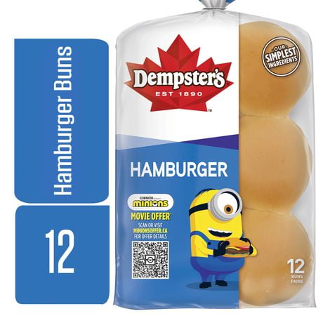 Pains à hamburger originaux de Dempster’s® Emb. de 12