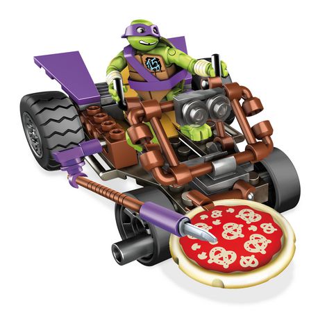 MEGA BLOKS Teenage Mutant Ninja Turtles Donnie Pizza Buggy Playset | Walmart Canada