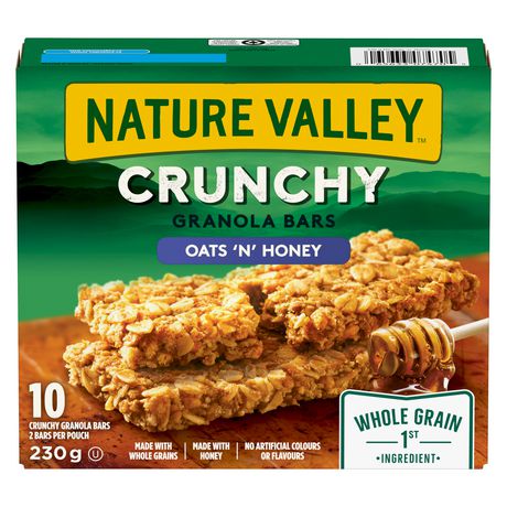 Nature Valley Crunchy Oats N Honey Granola Bars Walmart Canada