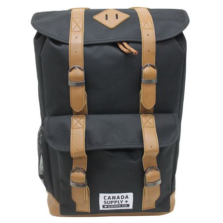 Canada Supply Messenger Backpack Black One Size