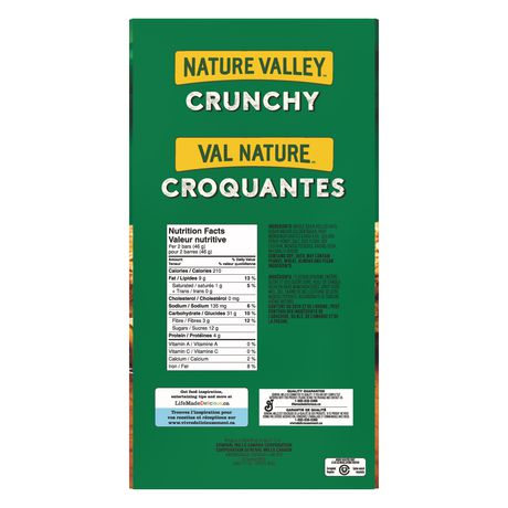 Nature Valley Crunchy Oats N Honey Granola Bars Value Pack Walmart Canada