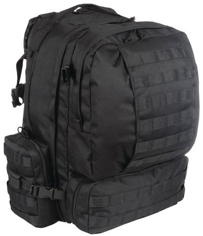 Mil-Spex Assault Backpack - Black - Walmart.ca