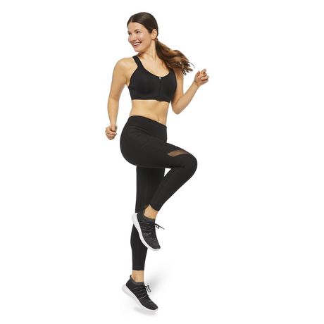 Athletic Works Women's Zip-Front Sports Bra | Walmart Canada