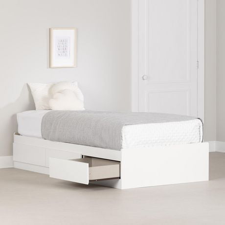 Mates Bed with 3 Drawers from the collection Hourra South Shore