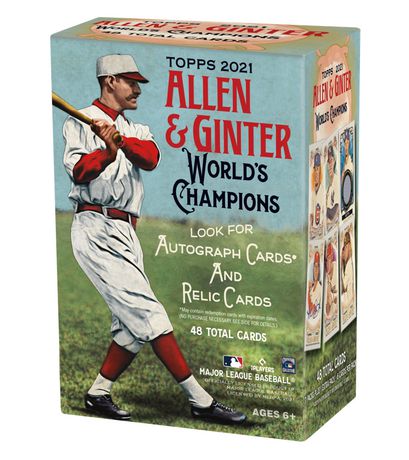 2021 Topps Allen And Ginter MLB Baseball Trading Cards Blaster Box