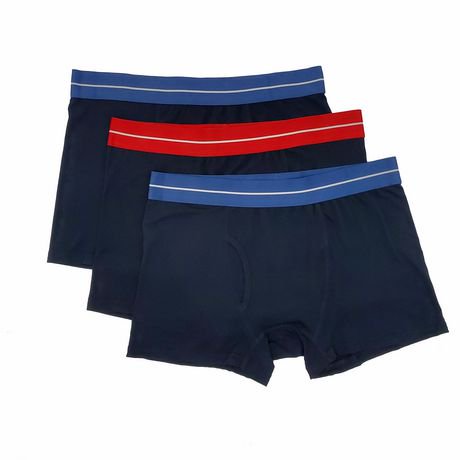 Premium Basics Men's Trunks, S-XL, 3 pairs