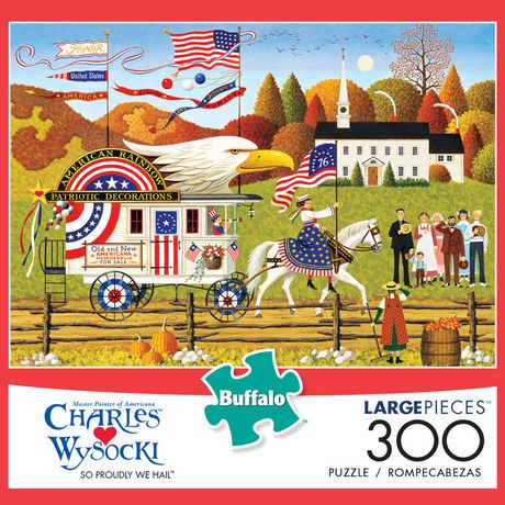 Buffalo Games Wysocki: So Proudly We Hail 300 Piece Jigsaw ...