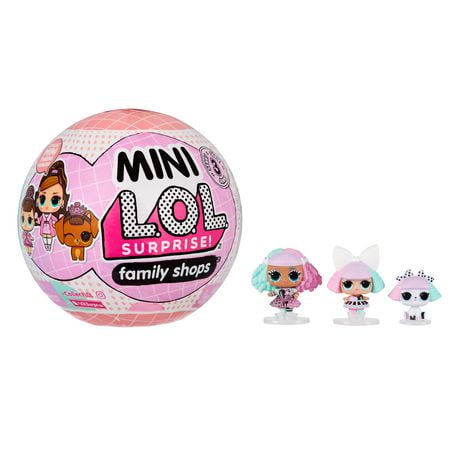 Famille Mini L.O.L. Surprise! - avec 3 poupées