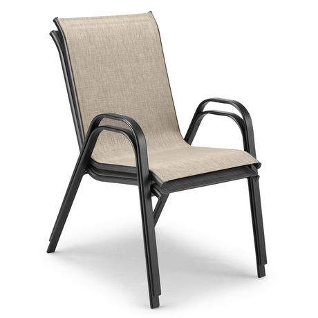 Mainstays Stacking Sling Chair, High Back Sling Patio Chairs Canada