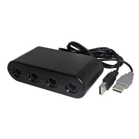 Adaptateur de Contrôleur Compatible TTX Tech GameCube pour Nintendo Wii U