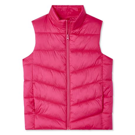 George Girls' Puffer Vest | Walmart Canada