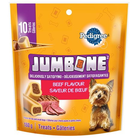 Pedigree Jumbone Beef Flavour Mini Dog Treats, 180g