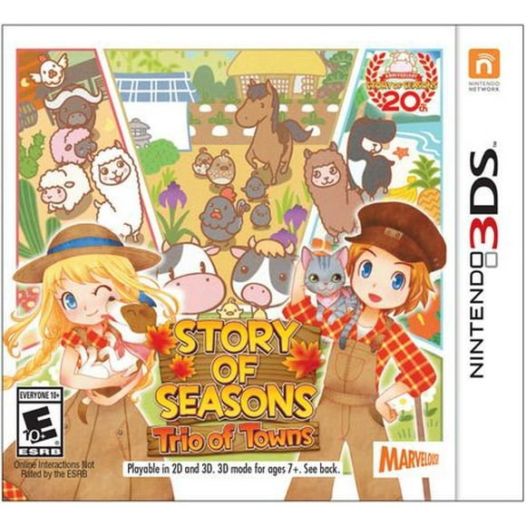 Story of Seasons Trio of Towns (3DS)