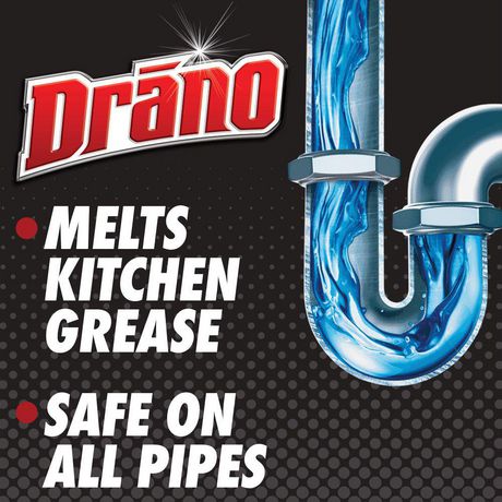 Drano Kitchen Granules Drain Cleaner And Clog Remover 500 G Walmart   6000200028576 