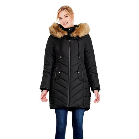 George Women's Full-Zip Quilted Jacket | Walmart Canada