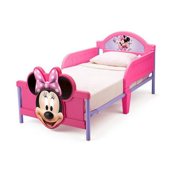 Lit pour enfant Mickey et Minnie de Disney en 3D