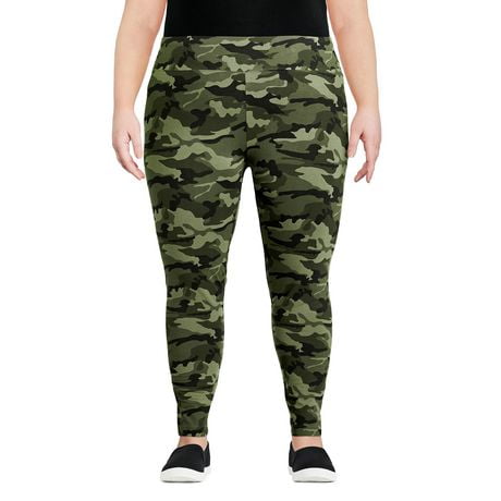 Plus size sale camo leggings