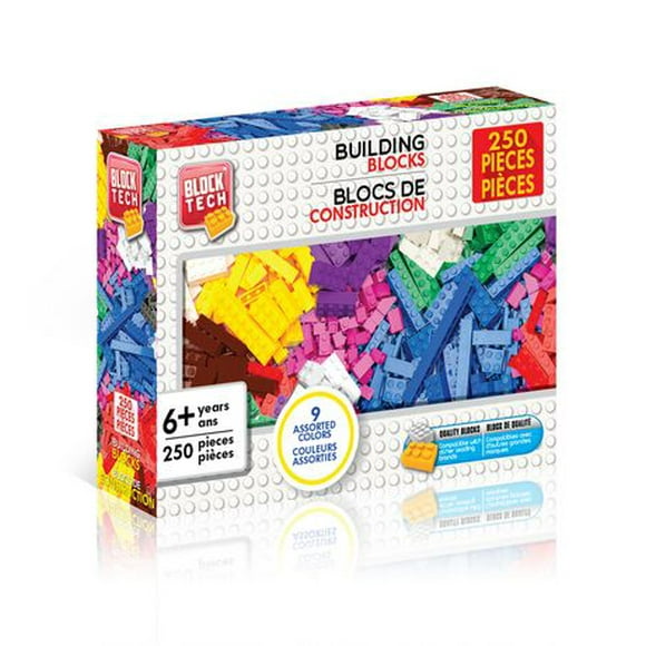 Block Tech Assorted Mixed Colours Building Blocks