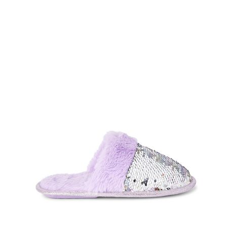 girls flip sequin slippers