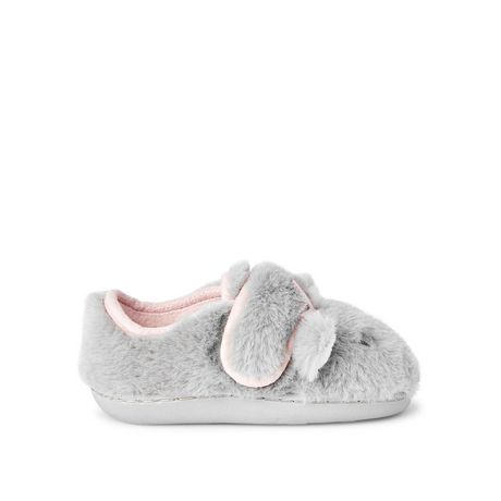 George Toddler Girls' Soft Fur Mouse Slippers | Walmart Canada
