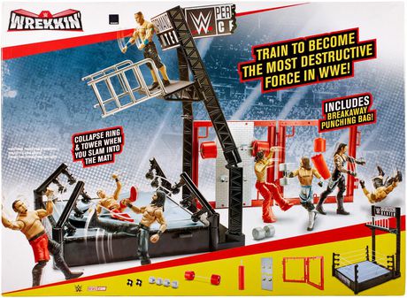 wwe wrekkin performance center playset