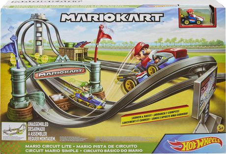 mario kart race track hot wheels