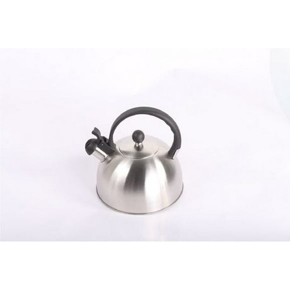 Mainstays Whistling Tea Kettle, 2.5 L, Brushed Stainless Steel