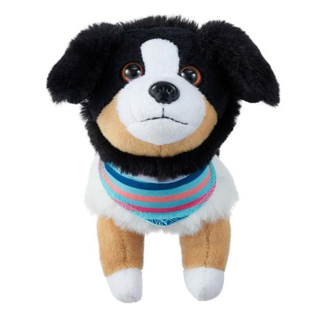 My Life As Plush Pet Companion for 18” Dolls, 1 Piece, Brown, Black, and White Dog