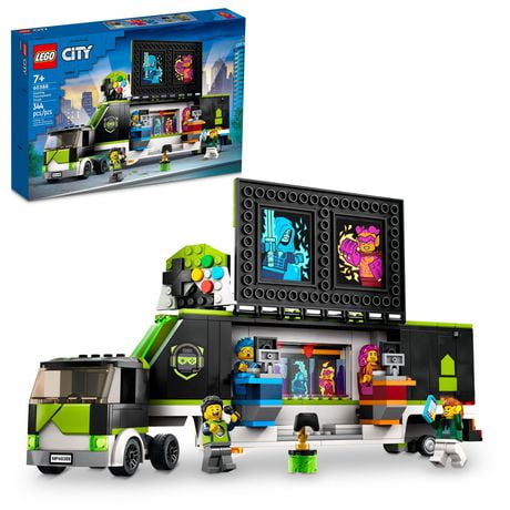 LEGO City Great Vehicles Le camion du tournoi de jeux 60388 Ensemble de construction (344 pièces) Comprend 344 pièces, 7+ ans