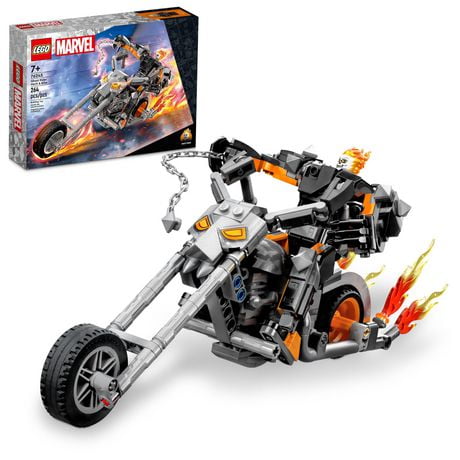 LEGO Super Heroes Le robot et la moto de Ghost Rider 76245 Ensemble de construction (264 pièces) Comprend 264 pièces, 7+ ans