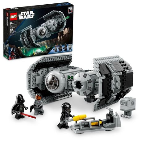 LEGO Star Wars TIE Bomber Starfighter Buildable Toy 75347, Includes 625 Pieces, Ages 9+