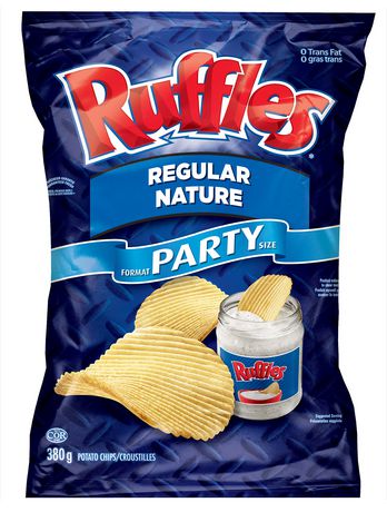 Ruffles Regular Potato Chips | Walmart.ca