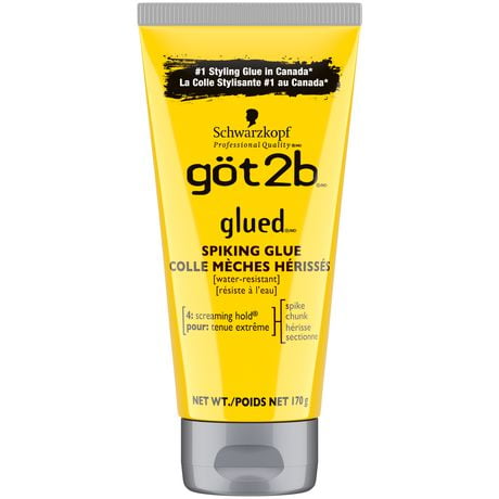 got2b Glued Water-Resistant Spiking Glue, For screaming hold