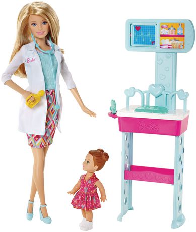 Mattel Barbie Careers Pediatrician Doll And Playset | Walmart Canada