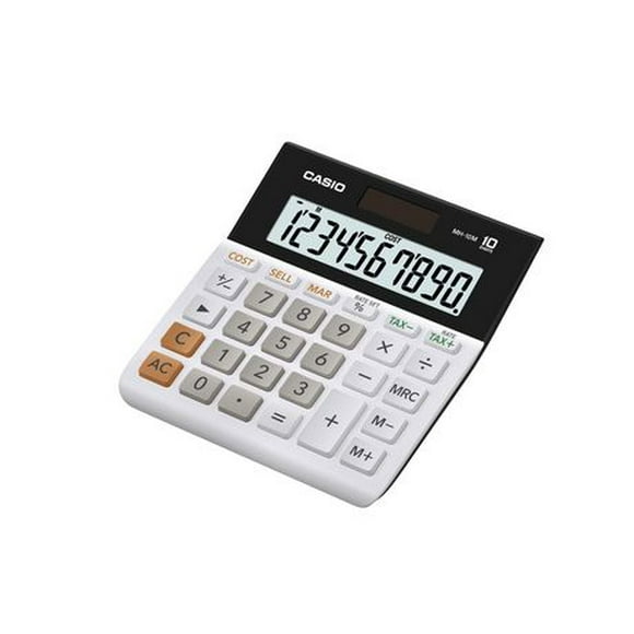 Calculatrice de bureau professionnelle CASIO® MH-10M 1 calculatrice, h 5,0" x l 5,5" x p 0,9"